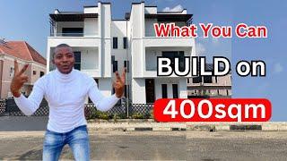 UNBELIEVABLE! What you can build on a 400sqm plot in Lekki, Lagos will BLOW YOUR MIND!