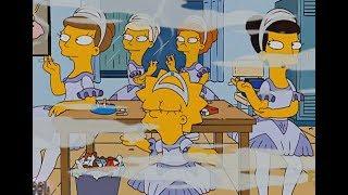 The Simpsons - Lisa And Ballet Team Smokers!