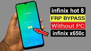 INFINIX HOT 8 FRP BYPASS/INFINIX HOT 8 (X650C) GOOGLE ACCOUNT BYPASS/INFINIX HOT 8 FRP WITHOUT PC ||