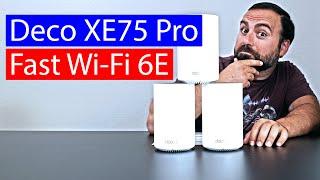 TP Link Deco XE75 Pro WiFi 6E Review | Unboxing, Speed Test, Range Tests, Deco App and Much More ...