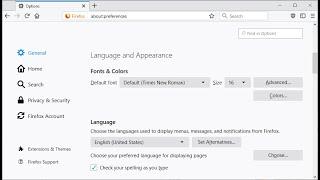 How To Change Language In Mozilla Firefox