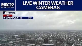 Snow falls in parts of the midwest | FOX 29 News Philadelphia