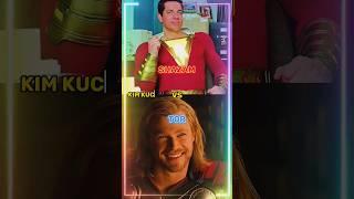 Shazam vs Tor Kim kuchli O'zbek tilida #thor #shazam #shorts