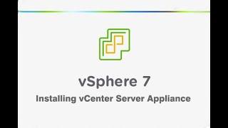 How to install VMware vCenter Appliance 7 step by step