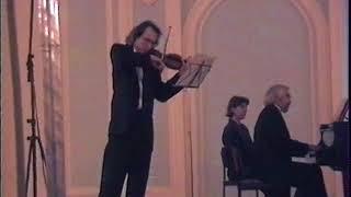 Brahms violin sonata 3, Alexey Lundin - violin, Mikhail Olenev - piano