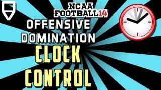 NCAA Offensive DOMINATION - Clock Control - Win games consistently!