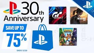 Huge NEW PlayStation 30th Anniversary PSN Store Sale Revealed!