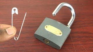 How to Open a Lock without key Easy - 4 Ways to Open a Lock - Amazing life hacks with Locks  NEW