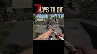 Зомби-паркурщик 7 Days to Die Аlpha 21#Shorts