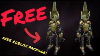 FREE RTHRO PACKAGE ON ROBLOX! (Junkbot)