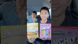 Lunchly vs Lunchables  #shorts