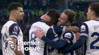 James Maddison's stunning free kick gives Tottenham 4-1 lead v. Villa | Premier League | NBC Sports