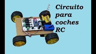 Circuito Emisor y Receptor para Coches a control Remoto