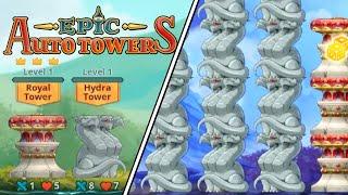 Crazy Hydra Only Game! Autobattler Tower Defence Rougelike! | Epic Auto Towers