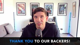 Thank you to our backers from our CEO Robin Block