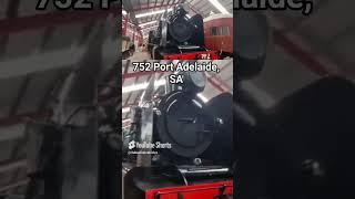 Preserved Locomotive 752 at National Railway Museum Port Adelaide #adelaide