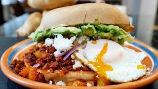 How to make THE BEST Mexican Chorizo Torta (Sandwich)