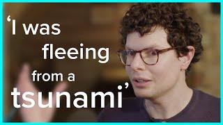 Simon Amstell on fleeing from a tsunami and performing high | Full Disclosure