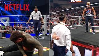 Cody Rhodes saves Jey Uso from Seth Rollins' attack! | WWE Raw | 6/16/25
