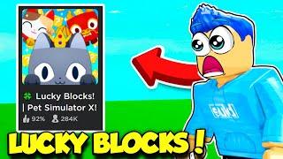 The LUCKY BLOCKS Update IS HERE In Pet Simulator X!