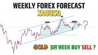 XAUUSD GOLD Price Prediction For Next Week || Technical analysis in Hindi || Weekly Gold Forecast
