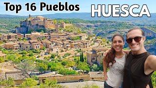  Los 16 PUEBLOS más Bonitos que ver en HUESCA (Aragón) 4K | España