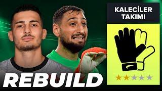 TAKIMDAKİ HERKES KALECİ OLSAYDI NE OLURDU? // FIFA 22 SADECE KALECİ REBUILD // KARİYER MODU