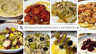 20 Recetas Fáciles de Aperitivos ‍ ¡Entrantes Rápidos para Sorprender! (Recopilación)