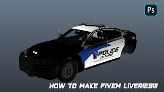 How to make *CUSTOM* liveries for FiveM | Photoshop |