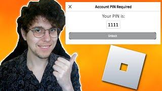 How To Find Your Pin In Roblox (2024)