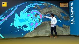 EL TEMPS | Com afectarà la borrrasca Jana a Catalunya?