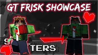 GT FRISK / GLITCHTALE FRISK SHOWCASE || SoulShatters ( Roblox )