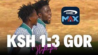 The MVP is Back ! Austine Odhiambo | Kariobangi Sharks 1 : 3 Gor Mahia | Highlights 2024/25 | MD23