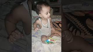 Cute Baby Playing Spon 4 #satisfying  #youtubeshorts  #short