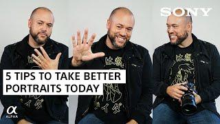 5 Tips To Take Better Portraits TODAY | Miguel Quiles | Sony Alpha Universe