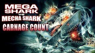 Mega Shark vs  Mecha Shark (2014) Carnage Count