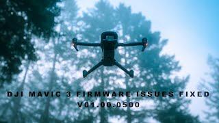 DJI Mavic 3 Connection Issues Fixed | V01.00.0500