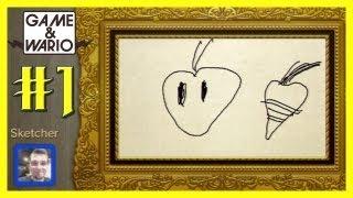 Game & Wario - Sketch: 3-Player Pictionary Mini-Game!  Viewers Can Play Along! [Episode 1]