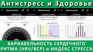 Вариабельность Сердечного Ритма (ВСР) и Индекс Стресса. CardioMood Expert