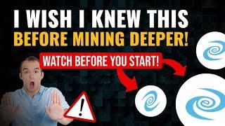 I wish I knew the before mining Deeper! Why isn't credit increasing?