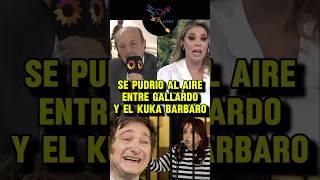 SE PUDRIO AL AIRE ENTRE VIRGINIA GALLARDO Y EL KUKA BARBARO #AGARRALAPALA