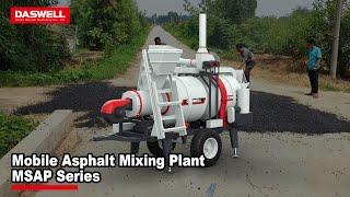 Daswell Mobile Asphalt Mixing Plant MSAP Series