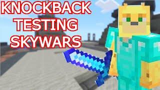 Cubecraft Knockback Testing Skywars! - Minecraft PS4 Servers!