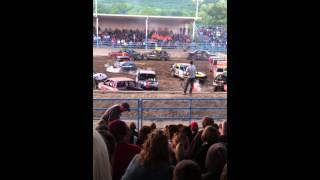 Shartlesville Small Car Demo Memorial Day Weekend 5-26-2013 T.J. Gursky Wins!