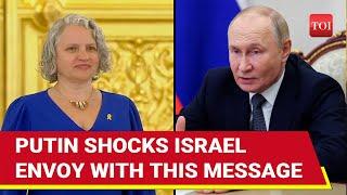 Putin Shocks Israel Envoy In Kremlin With Pro-Palestine Speech | This Happened Next