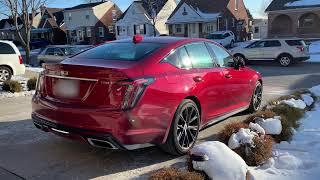 2020 Cadillac CT5 Sport RWD Cold Start (OEM)