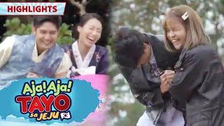 Balloon Popping challenge with Ajakada | Aja! Aja! Tayo sa Jeju