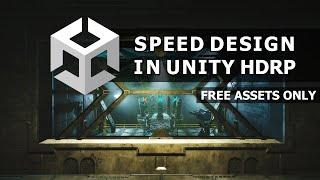 Research Cave | Free Assets Only | Environment Design | Level Art | Unity | Speed Design | HDRP