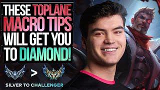 These Toplane MACRO Tips Will GET YOU To DIAMOND!