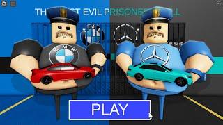 BMW BARRY Vs MERCEDES BARRY in BARRY'S PRISON RUN! New Scary Obby (#Roblox)